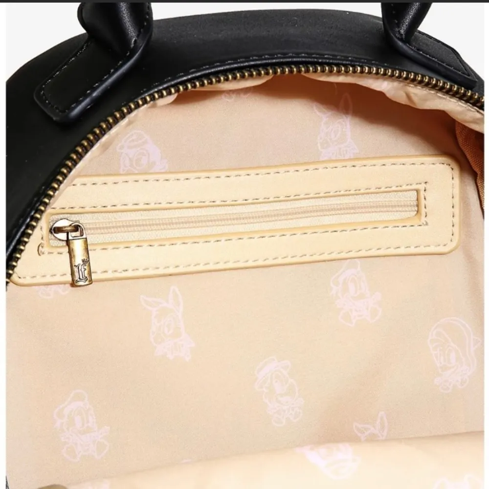 Loungefly Disney Three Caballeros Beach Sand Donald Duck backpack palm tree NWOT - Image 3