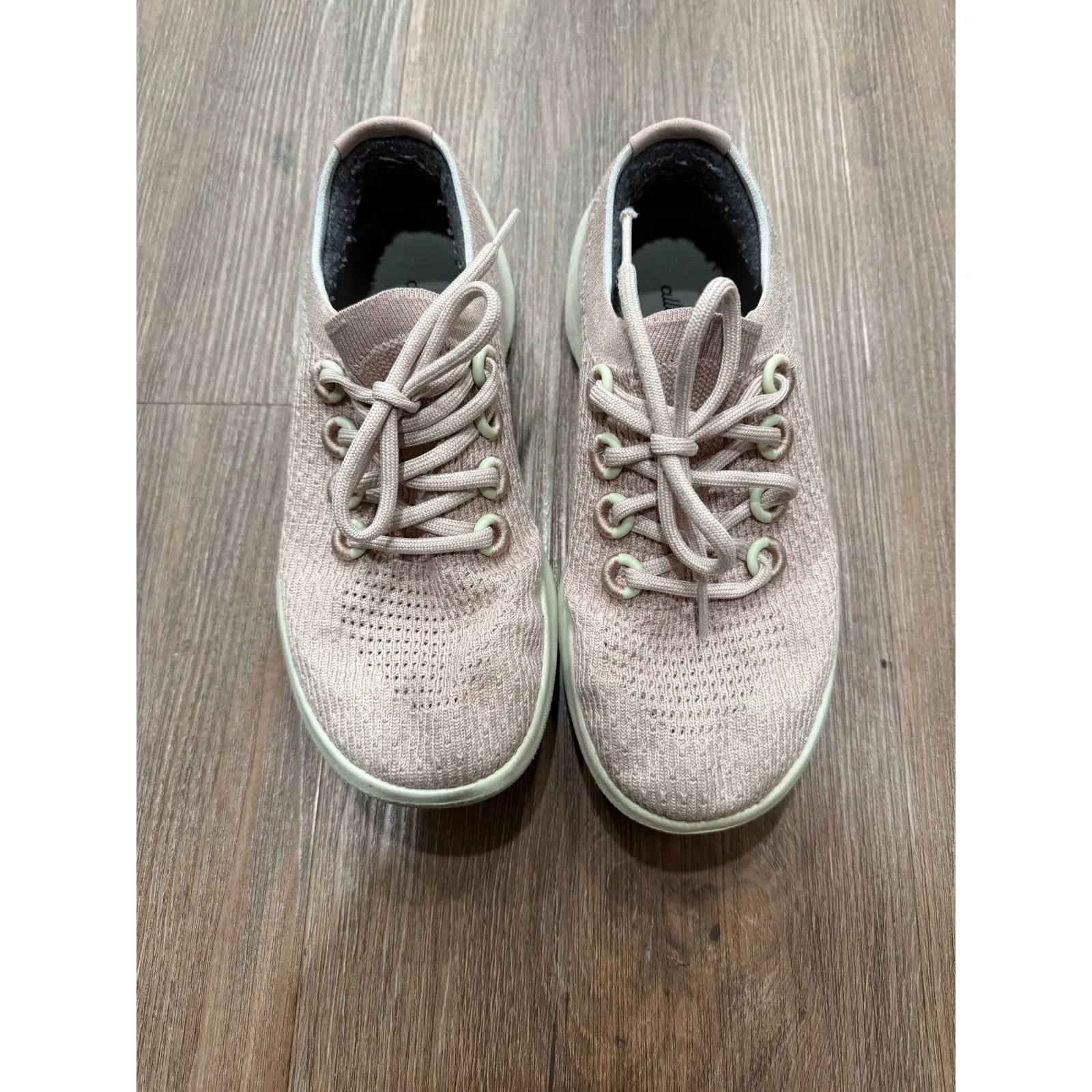 Allbirds Wool Runners Pink Womens Size 8.5 Athleisure Sneakers Shoes - Image 2