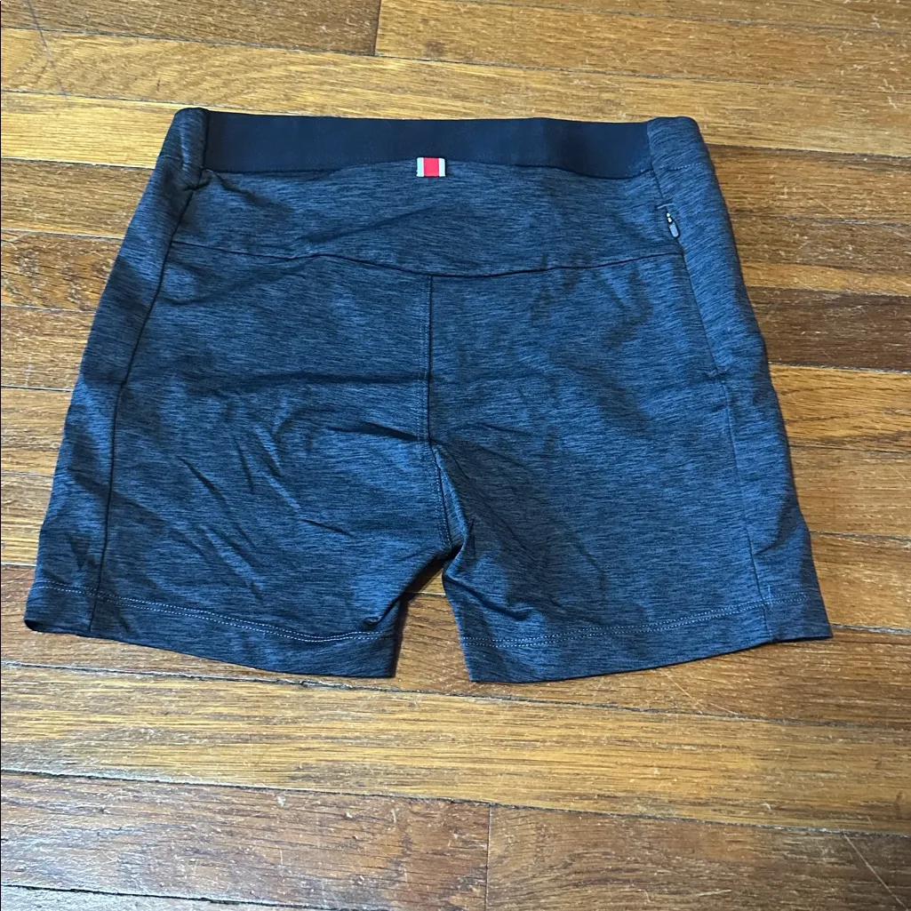 Tracksmith Women’s Session Shorts, Charcoal, Large Gray - Image 5