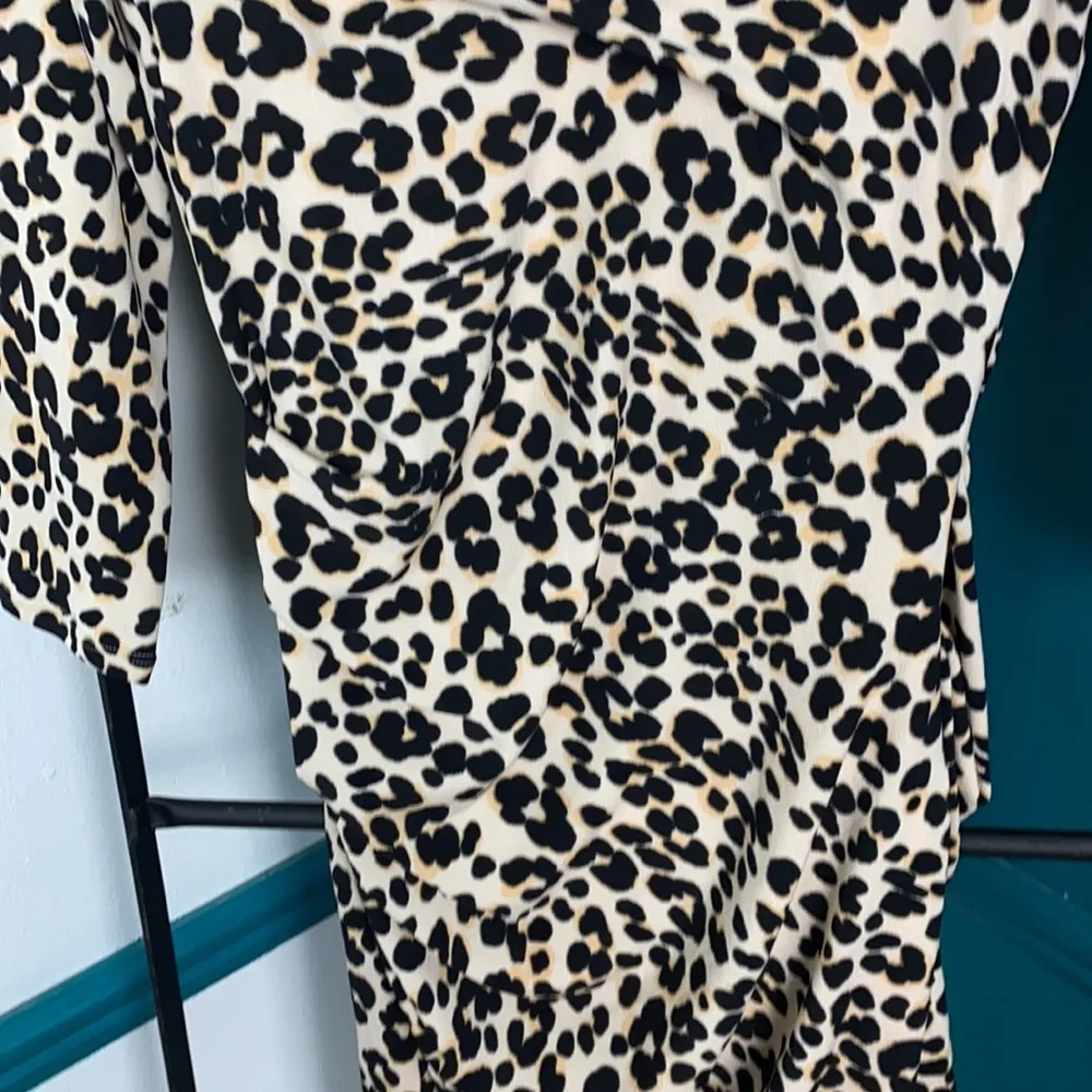 Juicy Couture animal print fitted ruched dress - Image 6