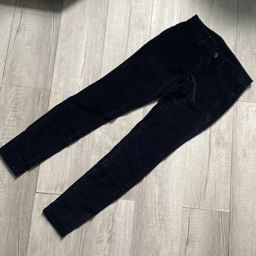 London Jean Black Velvet Dress Pants - Image 3