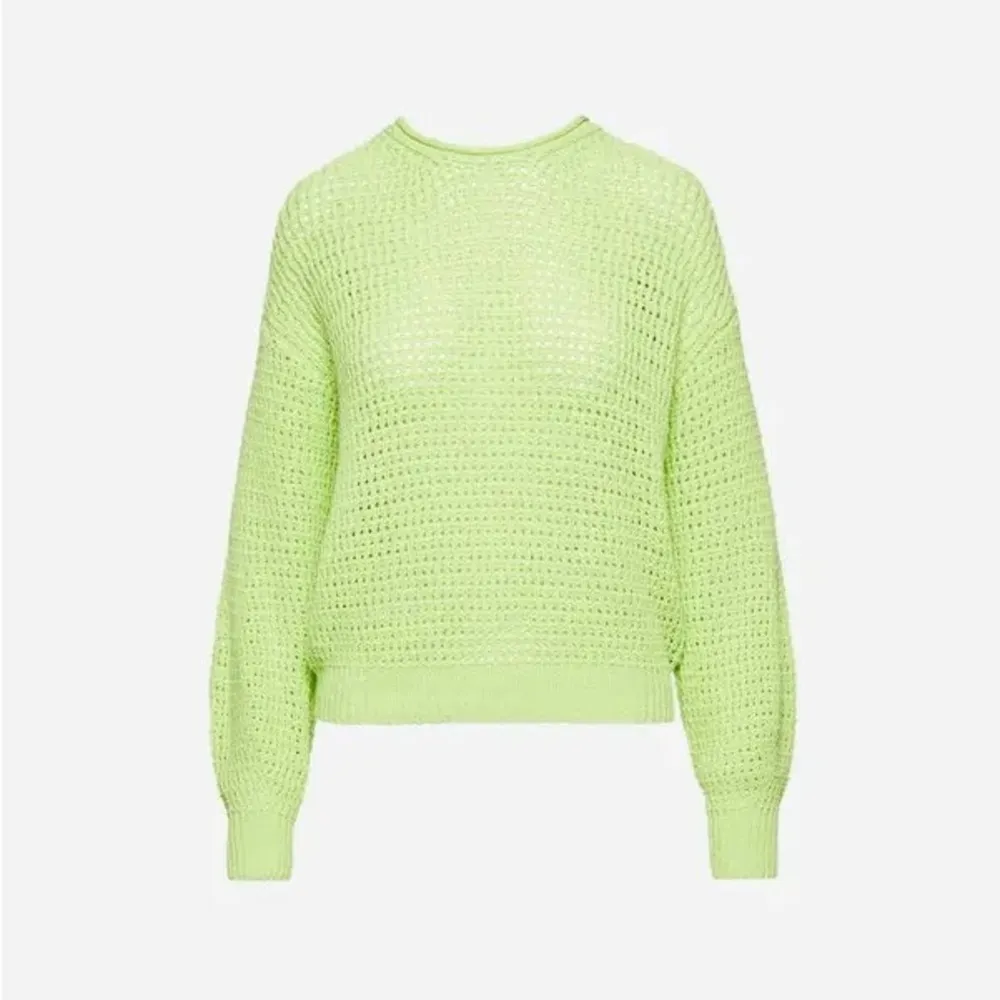 New A.L.C Loose Knit Sweater in Lime Green, Size XL New w/Tag Retail $350 - Image 3
