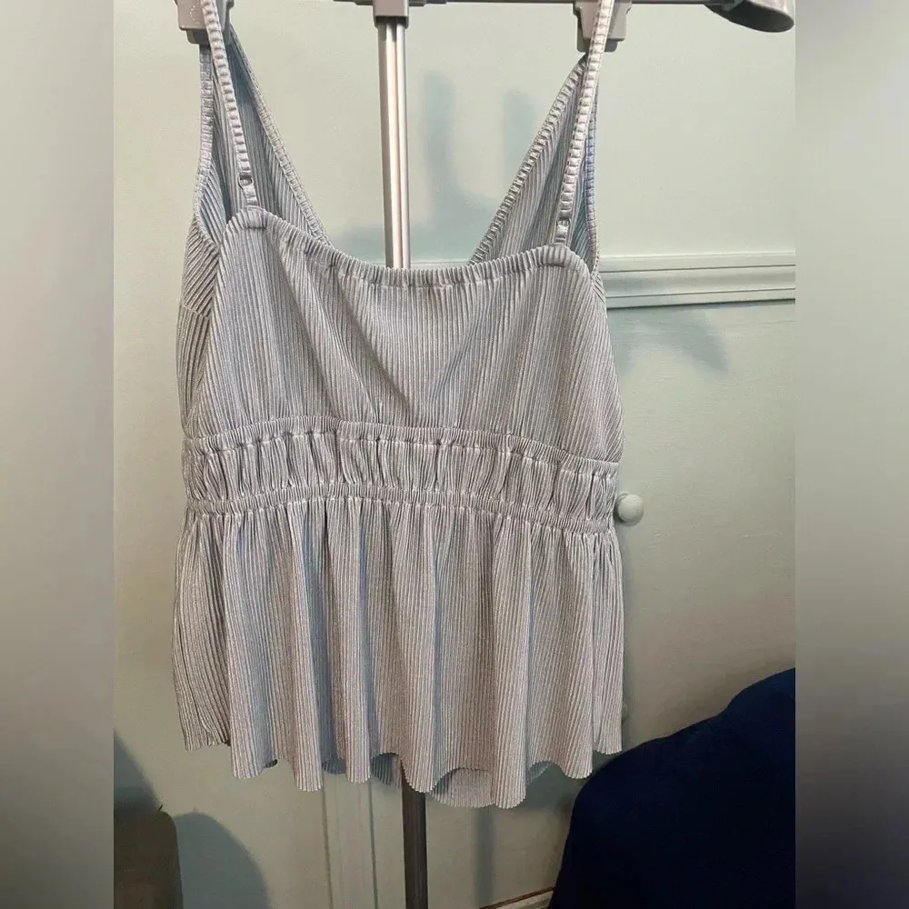 NWOT Y2K Abercrombie and Fitch Womens M Elastic Tie Waist Adjustable Straps - B4 - Image 2