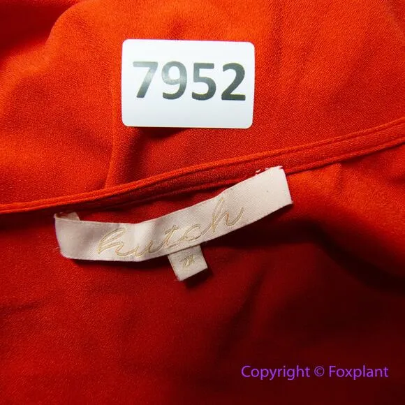 ANTHROPOLOGIE x HUTCH Crepe Flutter Sleeve Wide Leg‎ Jumpsuit, plus size 2X - Image 13