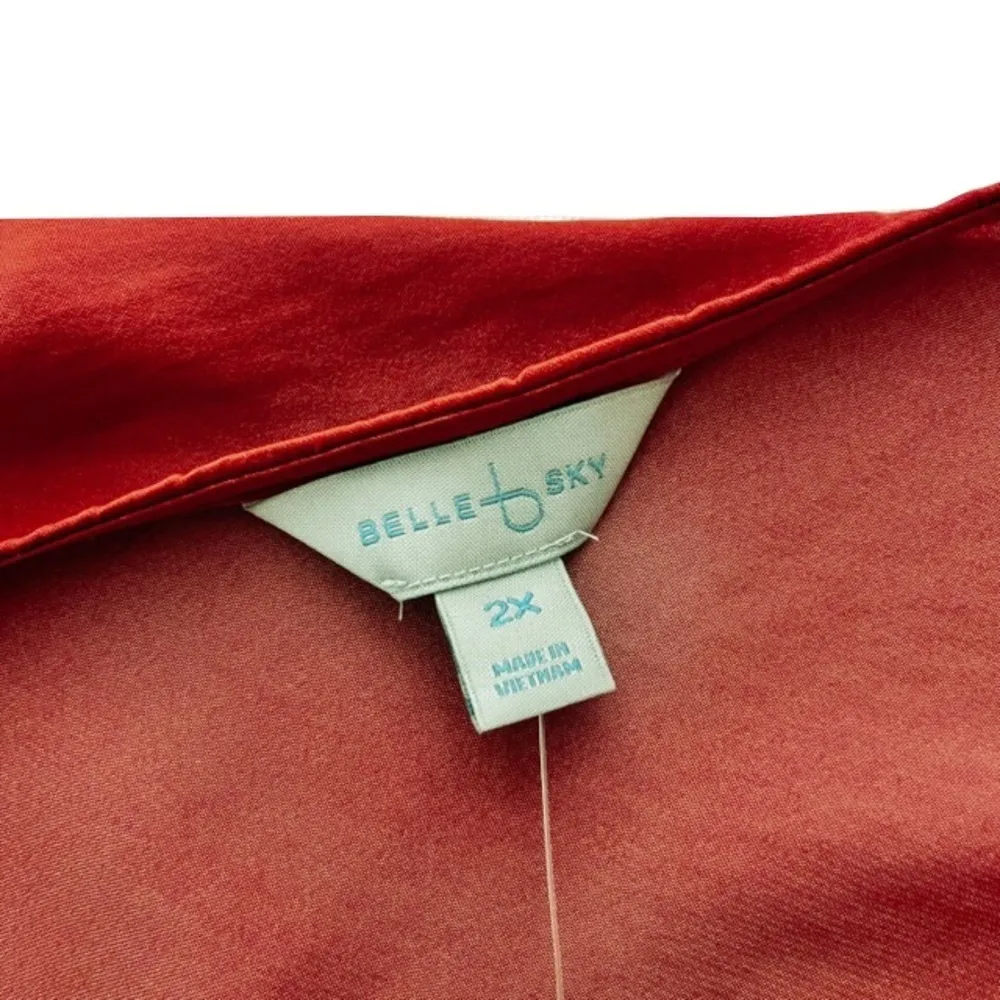 Belle Sky Burnt Orange Romper‎ - Image 2