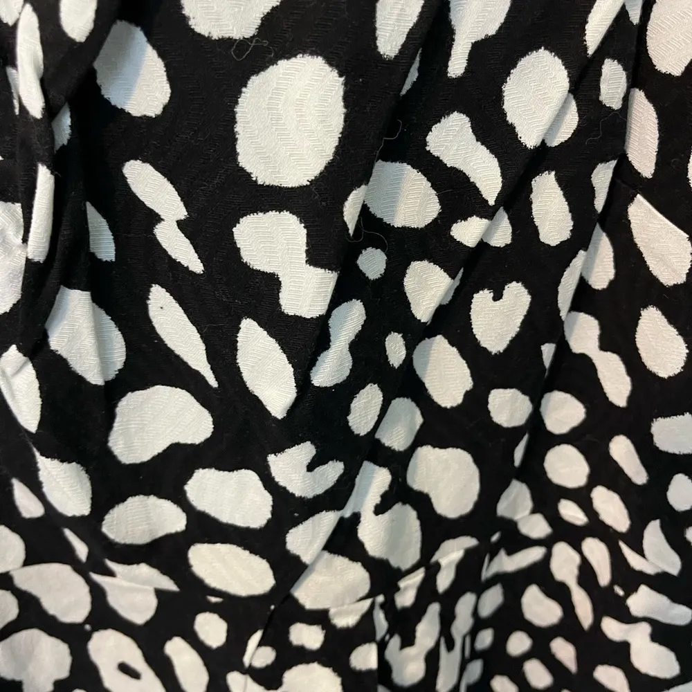 Laundry by shelli segal NWT 0 Black & White dress patterned party cocktail dress - Image 4