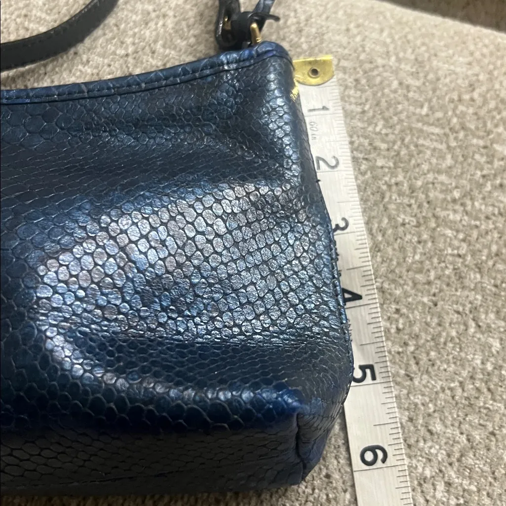 Brahmin Blue Purse shoulder bag - Image 11