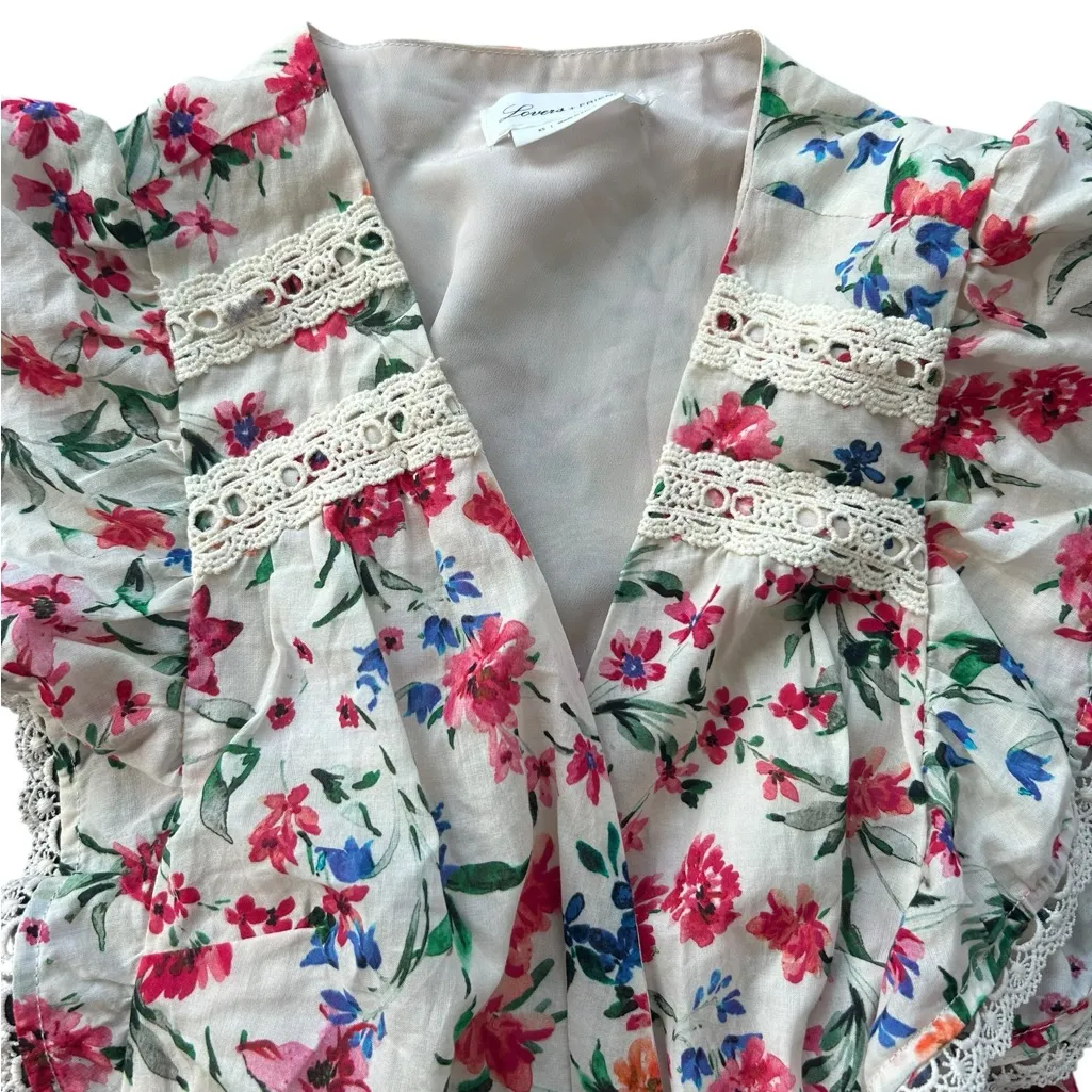 Lovers + Friends Jill Mini Dress in Peony Floral Size XS - Image 5