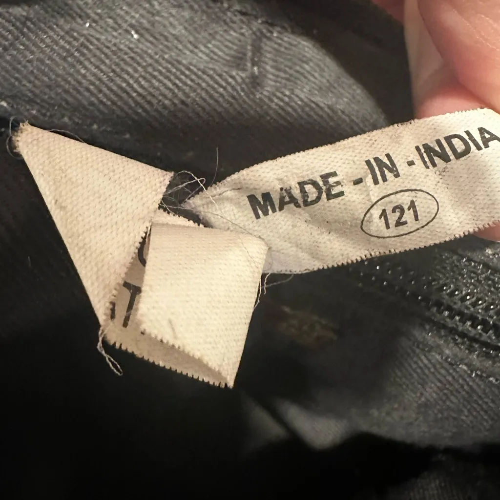 VTG Great American Leatherworks Black Small Crossbody Shoulder Bag Purse. - Image 6