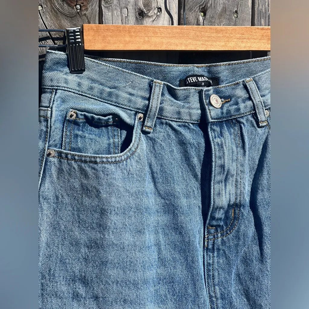 Steve Madden AVANI BLUE DENIM SKIRT - Image 11