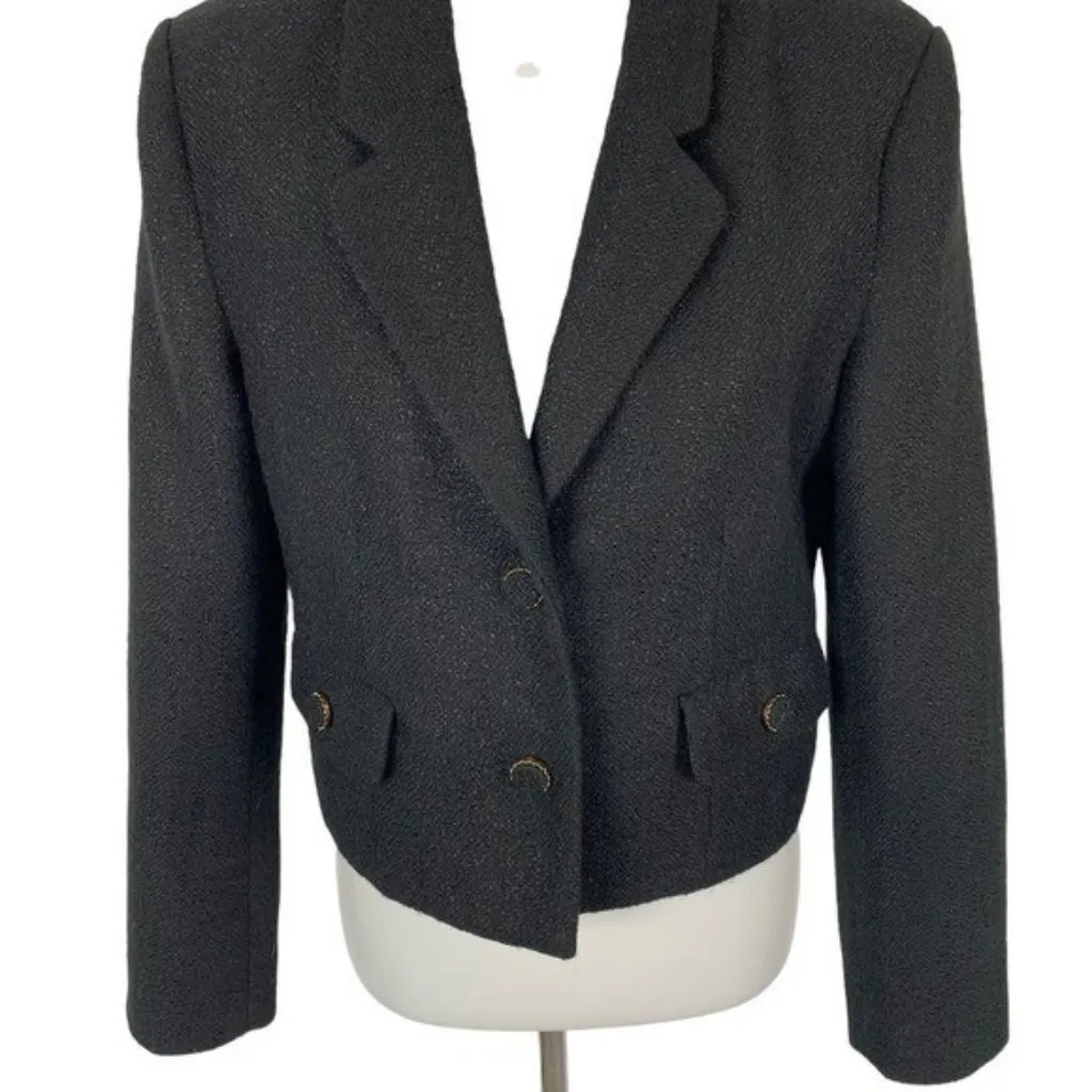 Endless Rose Black Blazer Large Tailored Workwear NWT Classic Chic - Image 2