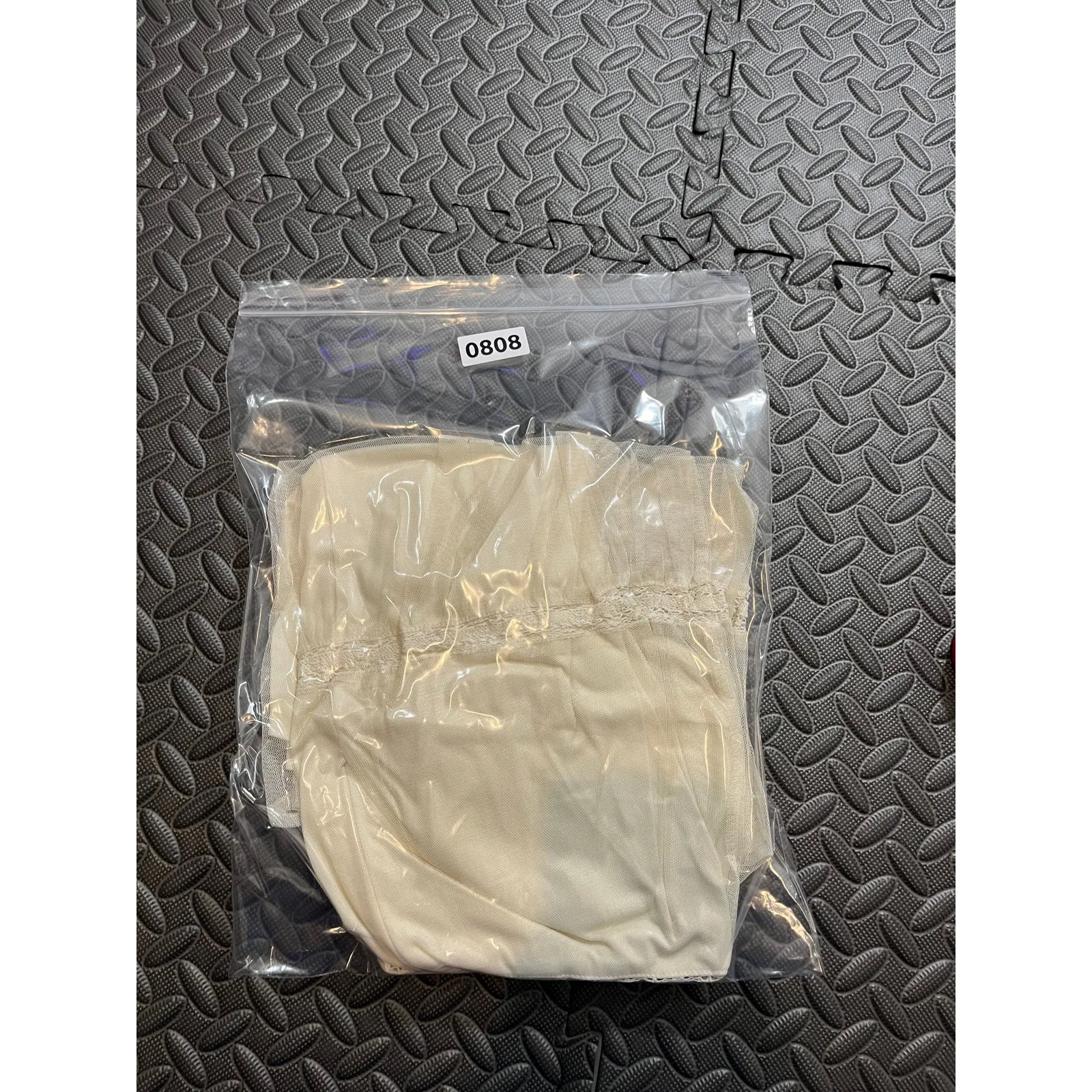 Altar'd State Fairy Whimsygoth Fairycore Vintage Slip‎ Ivory Dress Womens Medium - Image 9