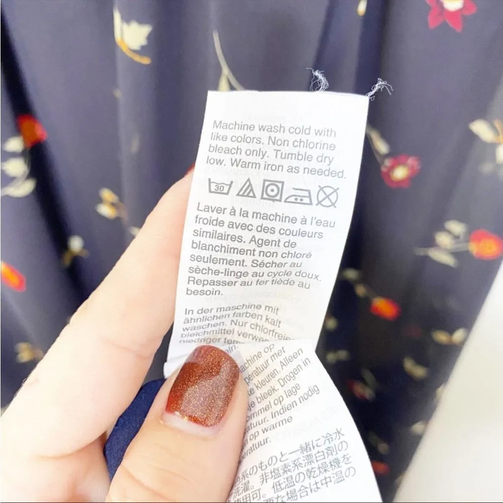 Madewell tulip floral black maxi dress 0 - Image 10