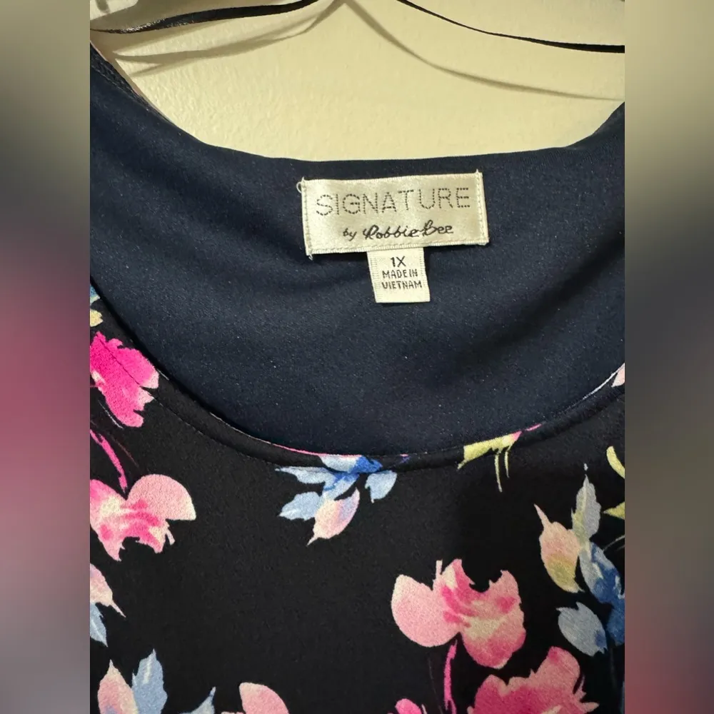 Robbie Bee  Plus Size High-Low Dress Size 1X - Image 8