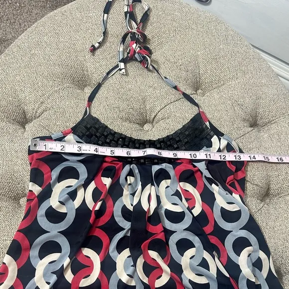 Y2K Geometric Halter‎ Dress - Image 11