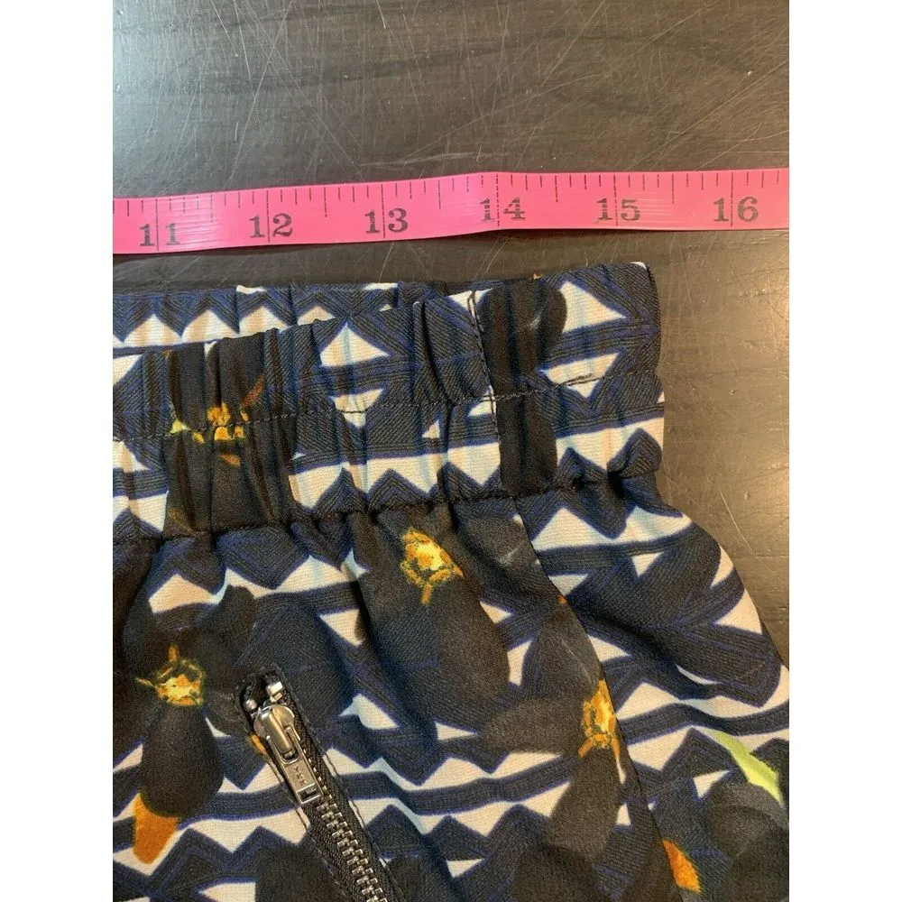 J Crew Hidden Floral Turner Pants Joggers Women 4 Athleisure Comfort Sporty Prep - Image 9