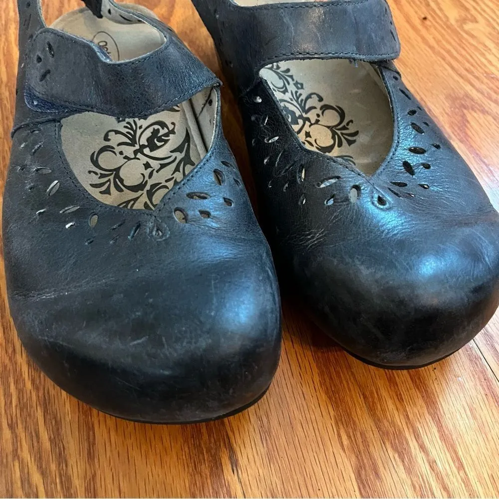 Aetrex  Cheryl black slingback Mary Janes 9 - Image 5