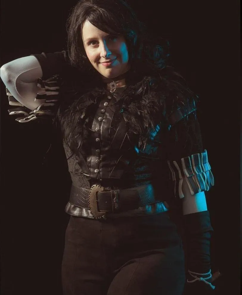 Yennefer Witcher cosplay Black Size M - Image 10