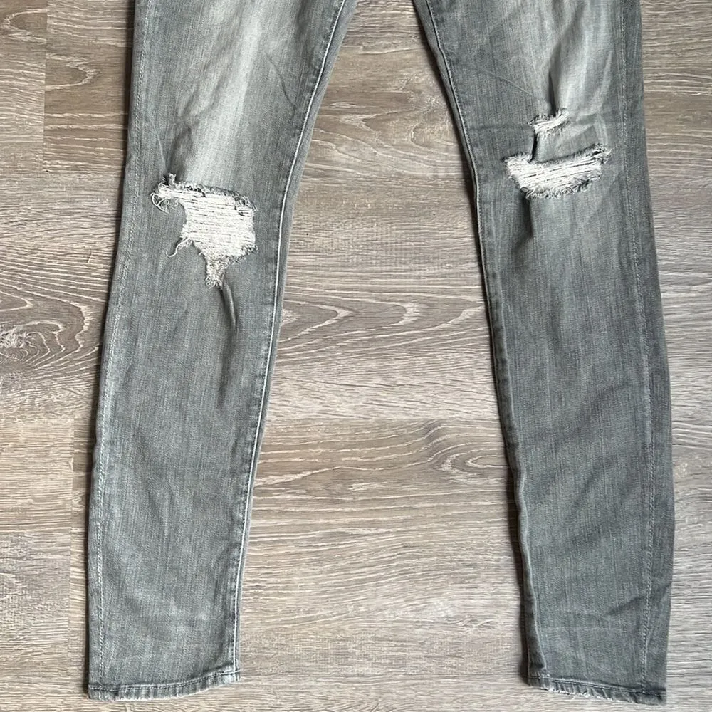 MOTHER The Looker jeans “Holy Smokes Gray Size 26 - Image 6