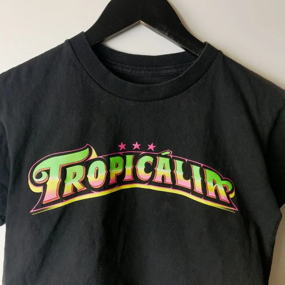 Tropicalia T Shirt Womens Black Small S Brazilian Music Festival Graphic Tee - Image 12