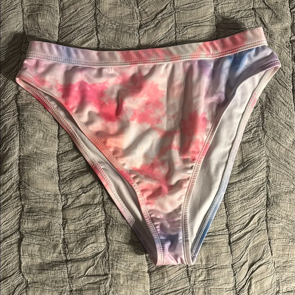 iHeartRaves Pink,Blue,Purple,orange Tie-Dye Festival Set - Image 2