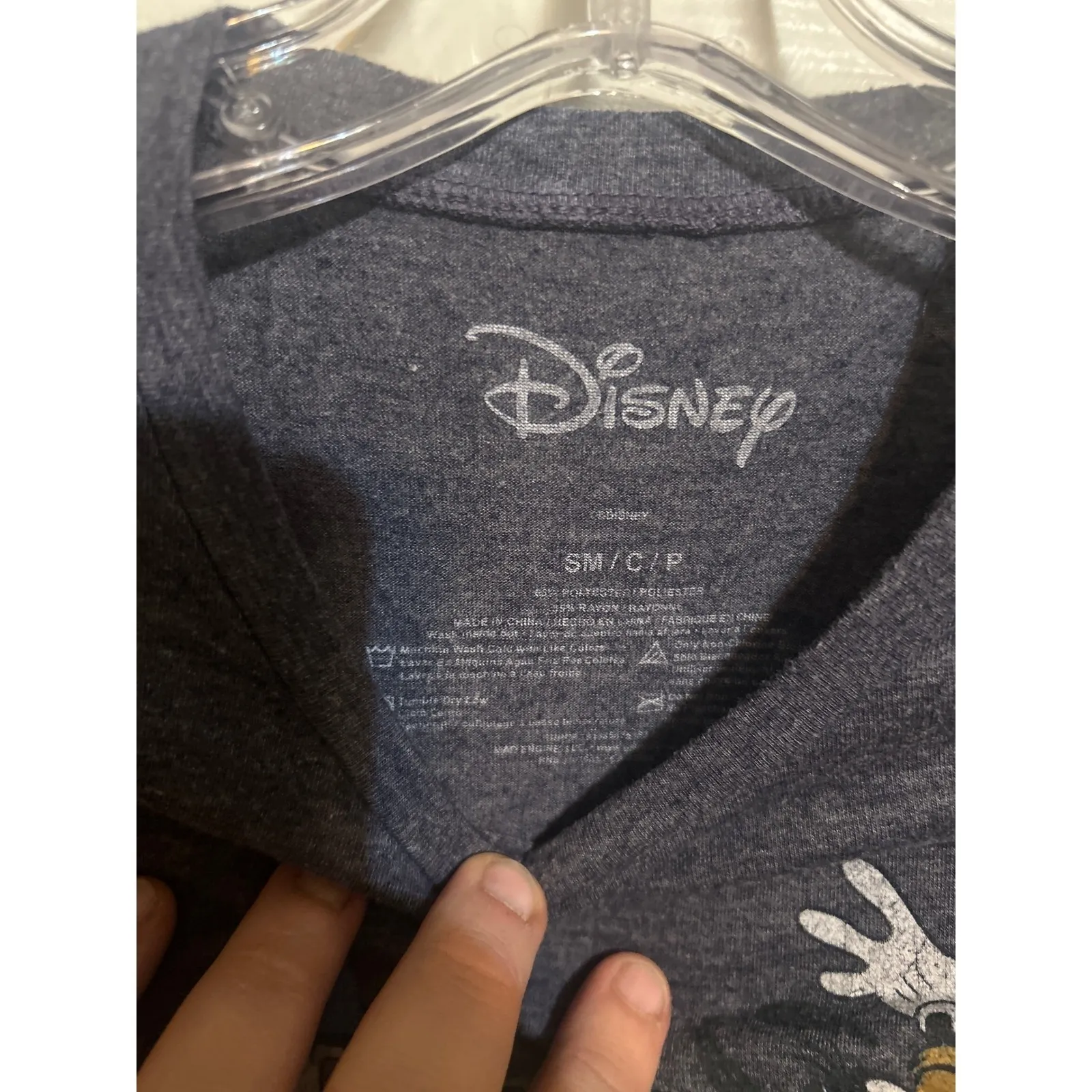 Disney Mickey Mouse Donald Goofy Pluto Retro Graphic T‎ Shirt Top Size SM - Image 2