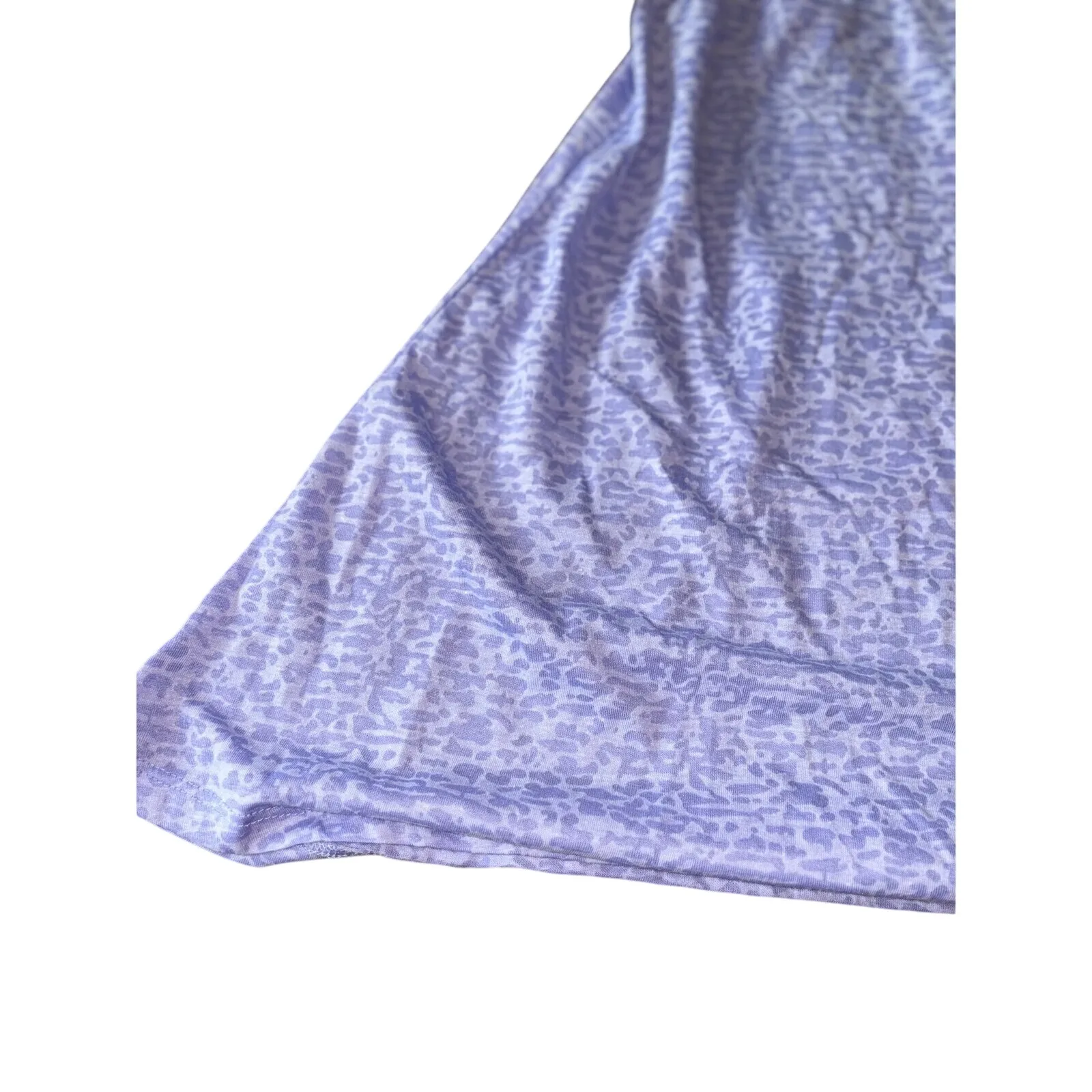 Lucky Brand Halter‎ Swimsuit Coverup Purple Animal Print Sleeveless Casual Dress - Image 2