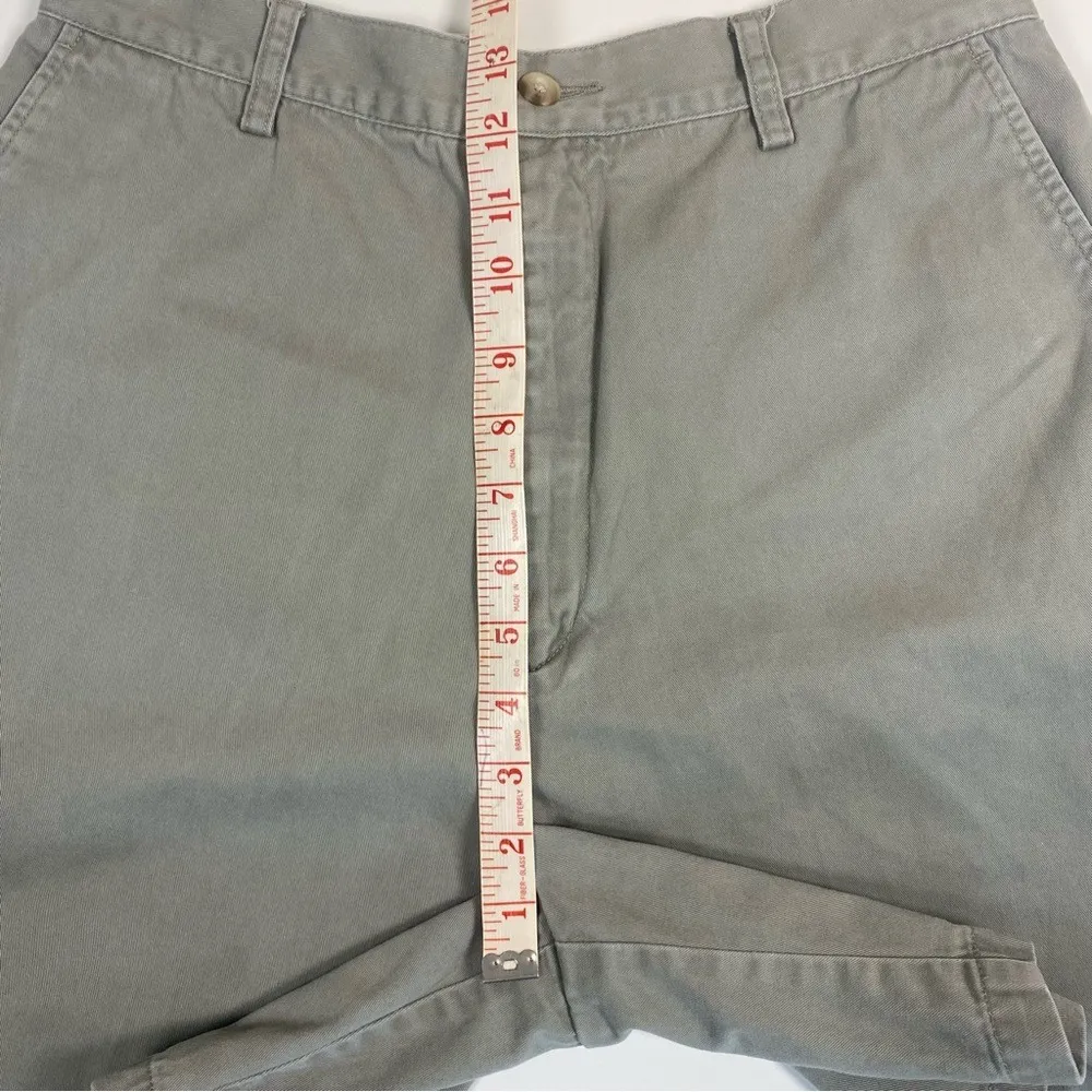 Eddie Bauer‎ Walking Chino Shorts Size 12 Olive Green - Image 4