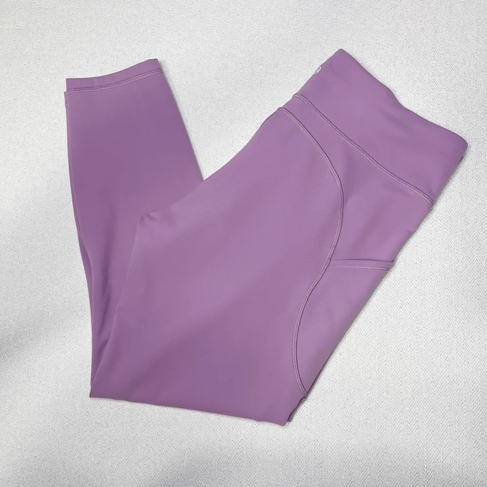 Lululemon Invigorate High Rise Pant Leggings with Pockets Purple Jubilee 14 NWT - Image 7