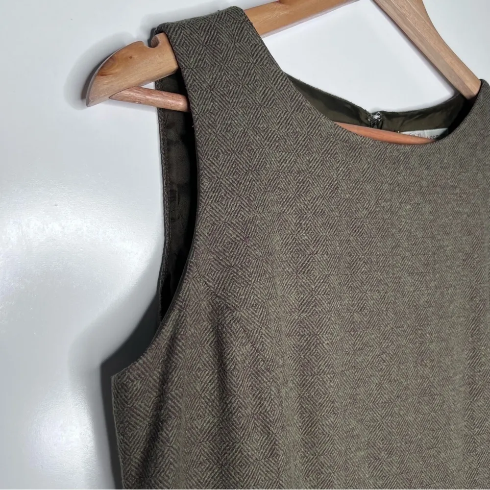 Diane Von Furstenburg Silk Assets Sheath Sleeveless Dress Size Small - Image 7