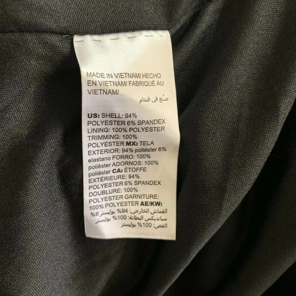 Chico's Black Boatneck Sheath Cocktail Career Work Dress - Image 4