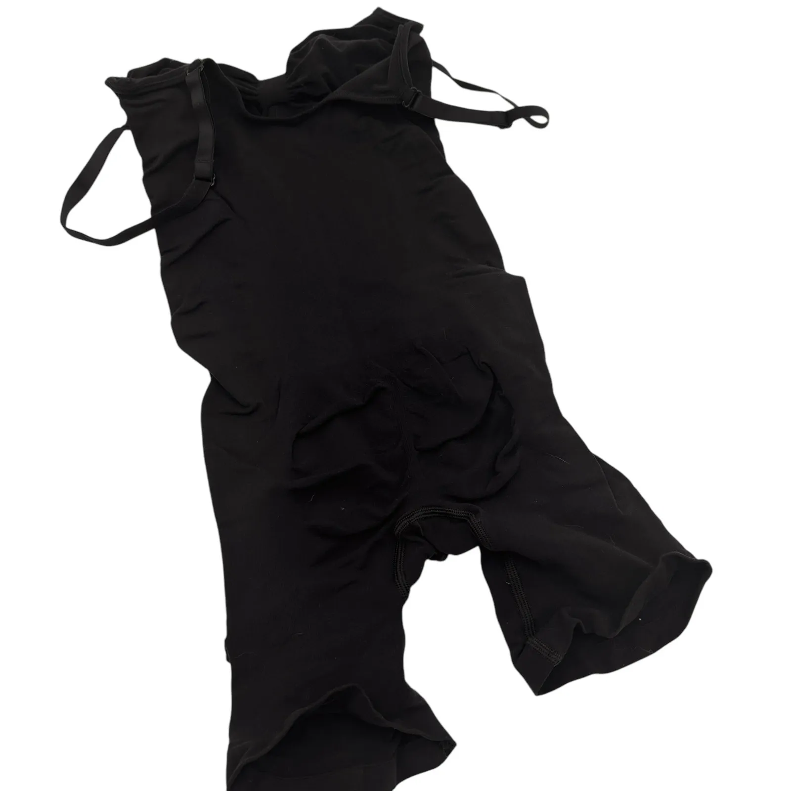 Skims Seamless Sculpting Mid Thigh Bodysuit Black Onyx NWOT Size Medium - Image 5