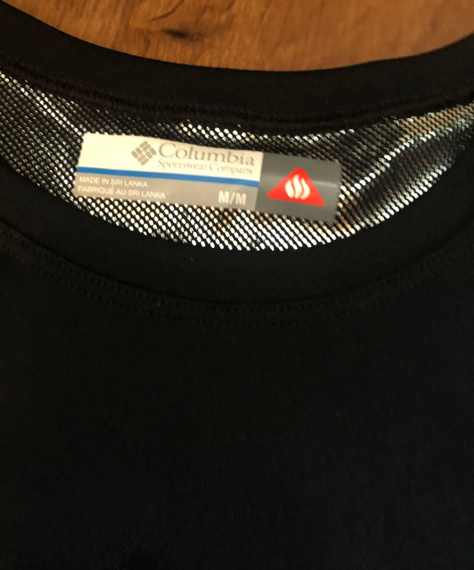 Columbia Black Thermal Long Sleeve Tee - Image 3