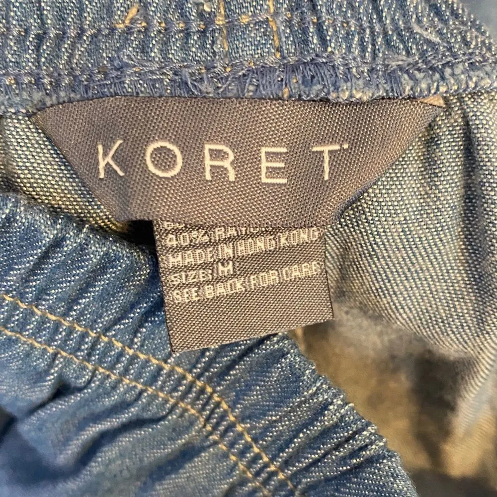Vintage‎ Koret Two Piece Skirt Set Blue Size M - Image 13