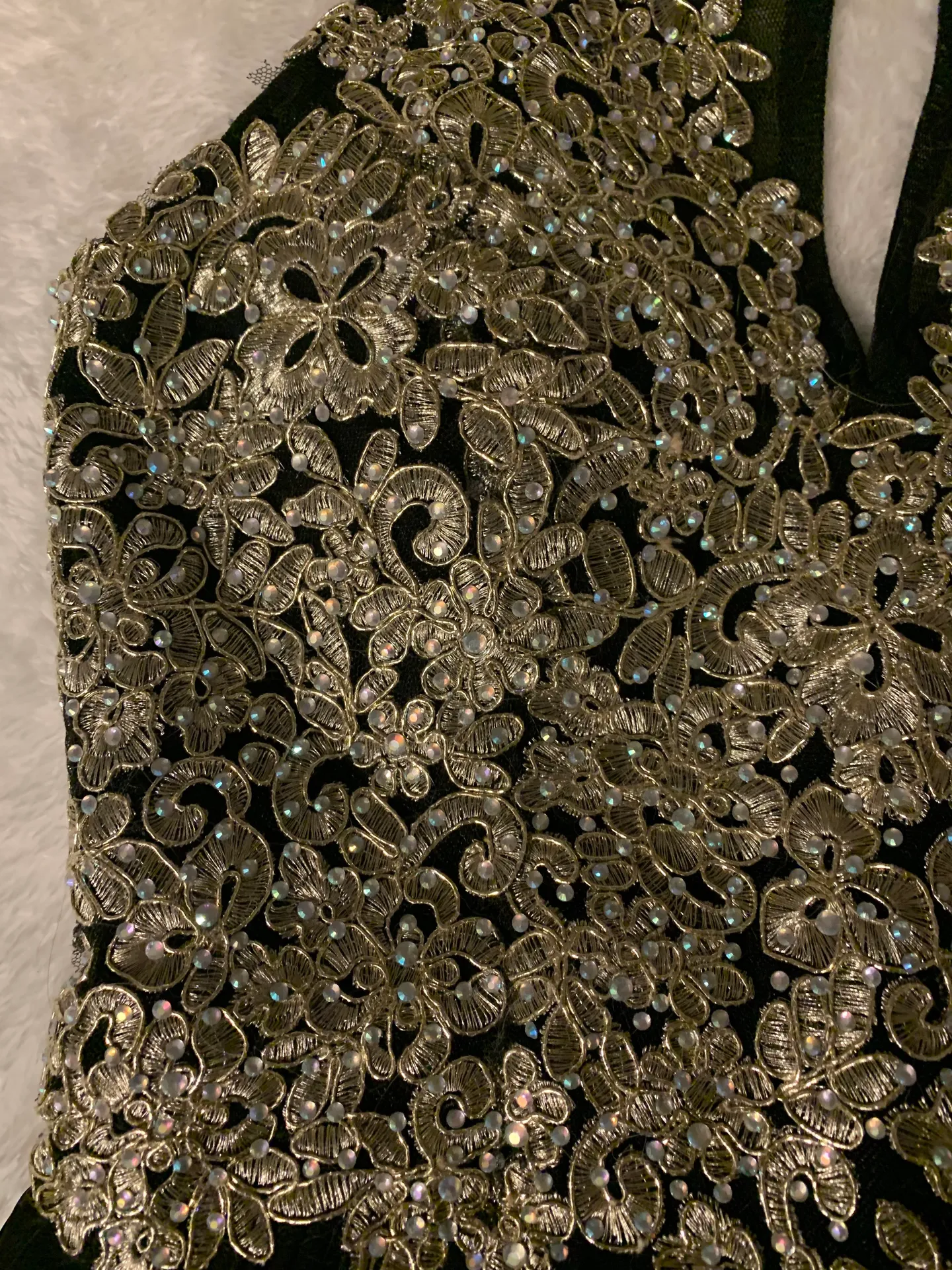 Gold And Black Prom Dress - Image 5