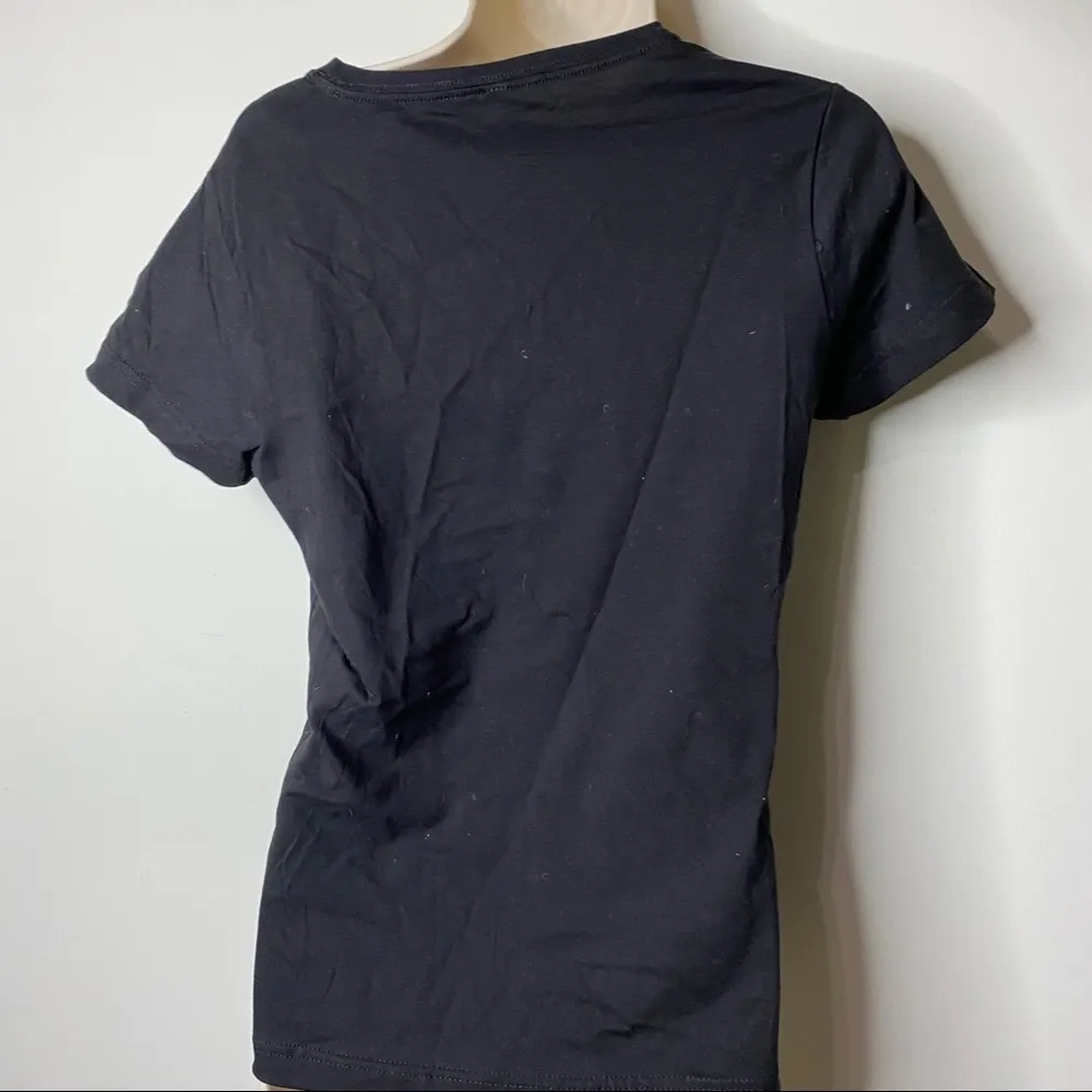 Perfect Mom life tshirt “Mom of the wild one” black tee sz M Size M - Image 4