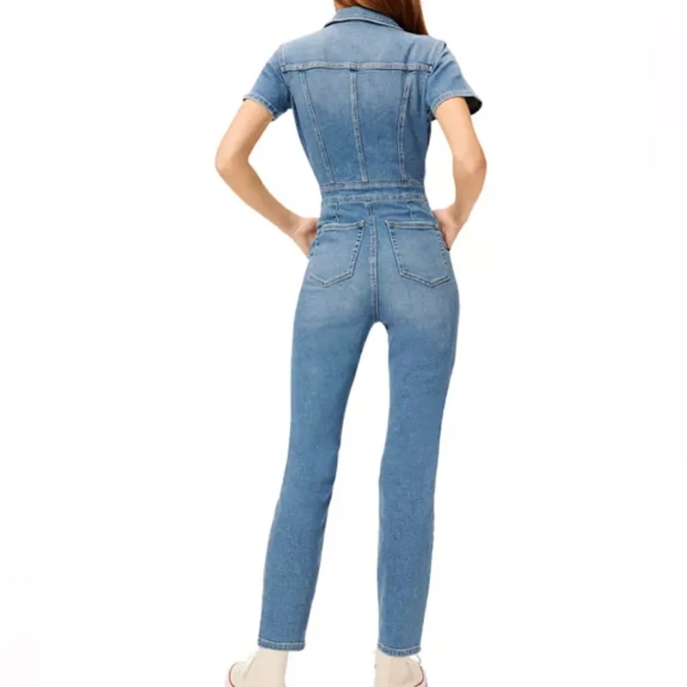 Good American fit for success jumpsuit Blue Size 4 - Image 2