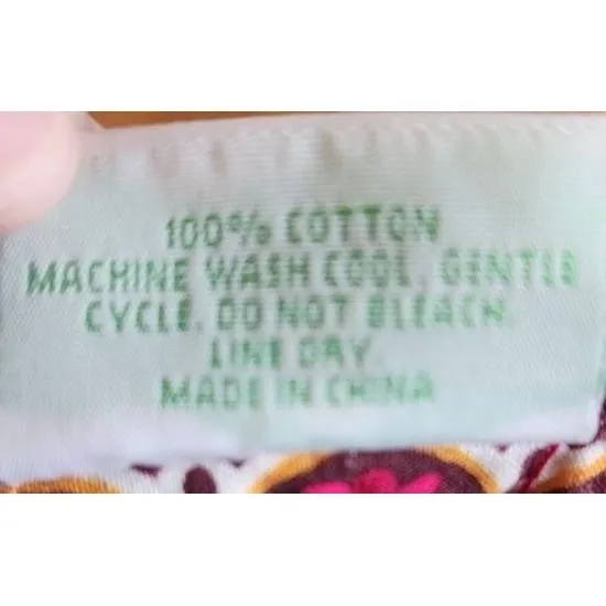 Vera Bradley Hobo Bag Womens Multicolor Quilted Floral Pockets Bohemian Whimsica - Image 6