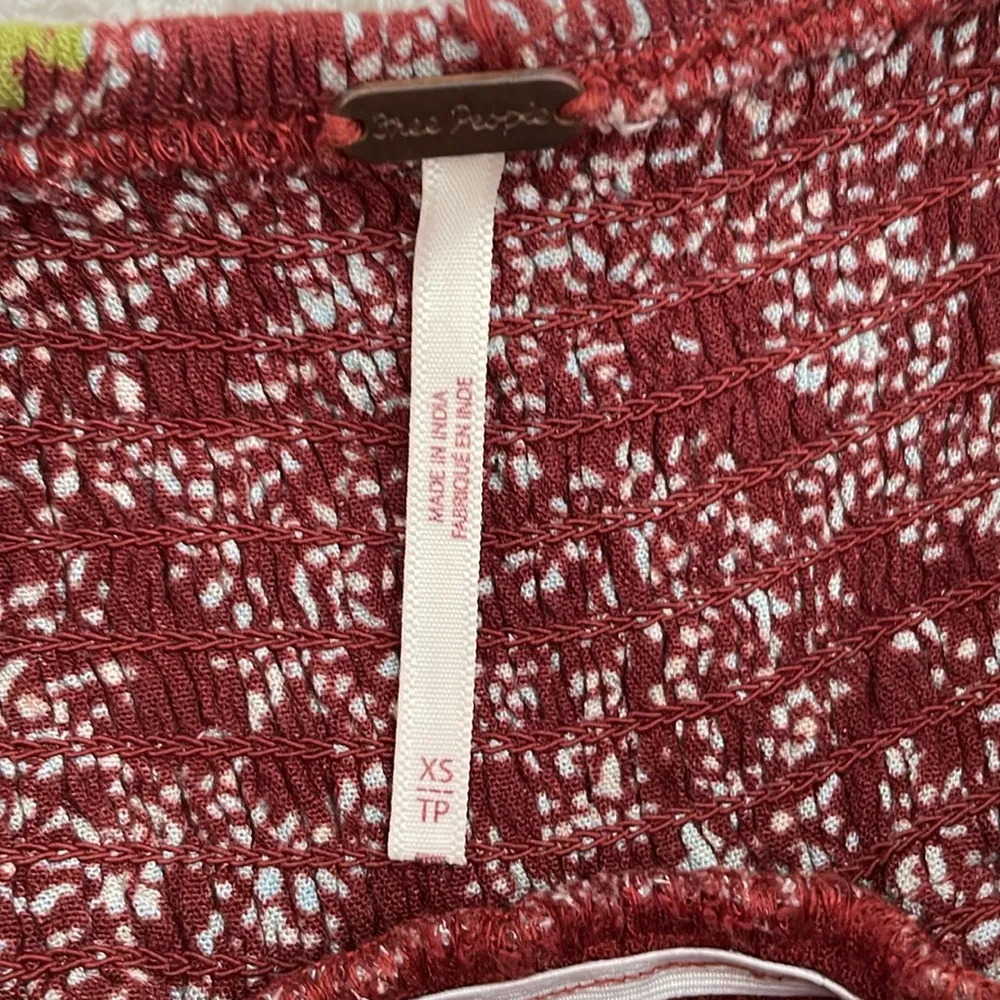 Summer Picnic Printed Mini Dress Raisin Combo Brown Floral Brown - Image 10