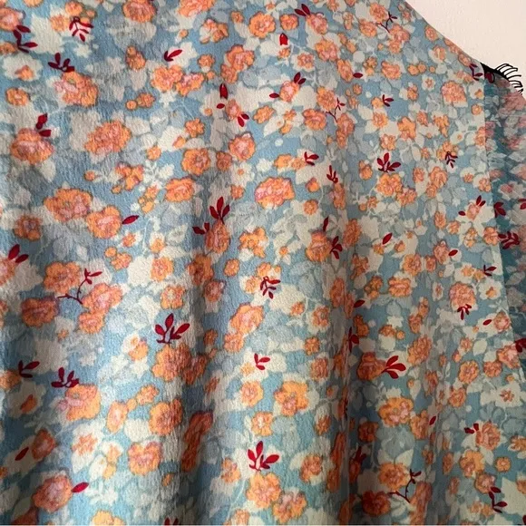 JUICY COUTURE Black Label Floral Maxi Dress‎ Ruffle tiered SIZE 10 fairy grunge - Image 9