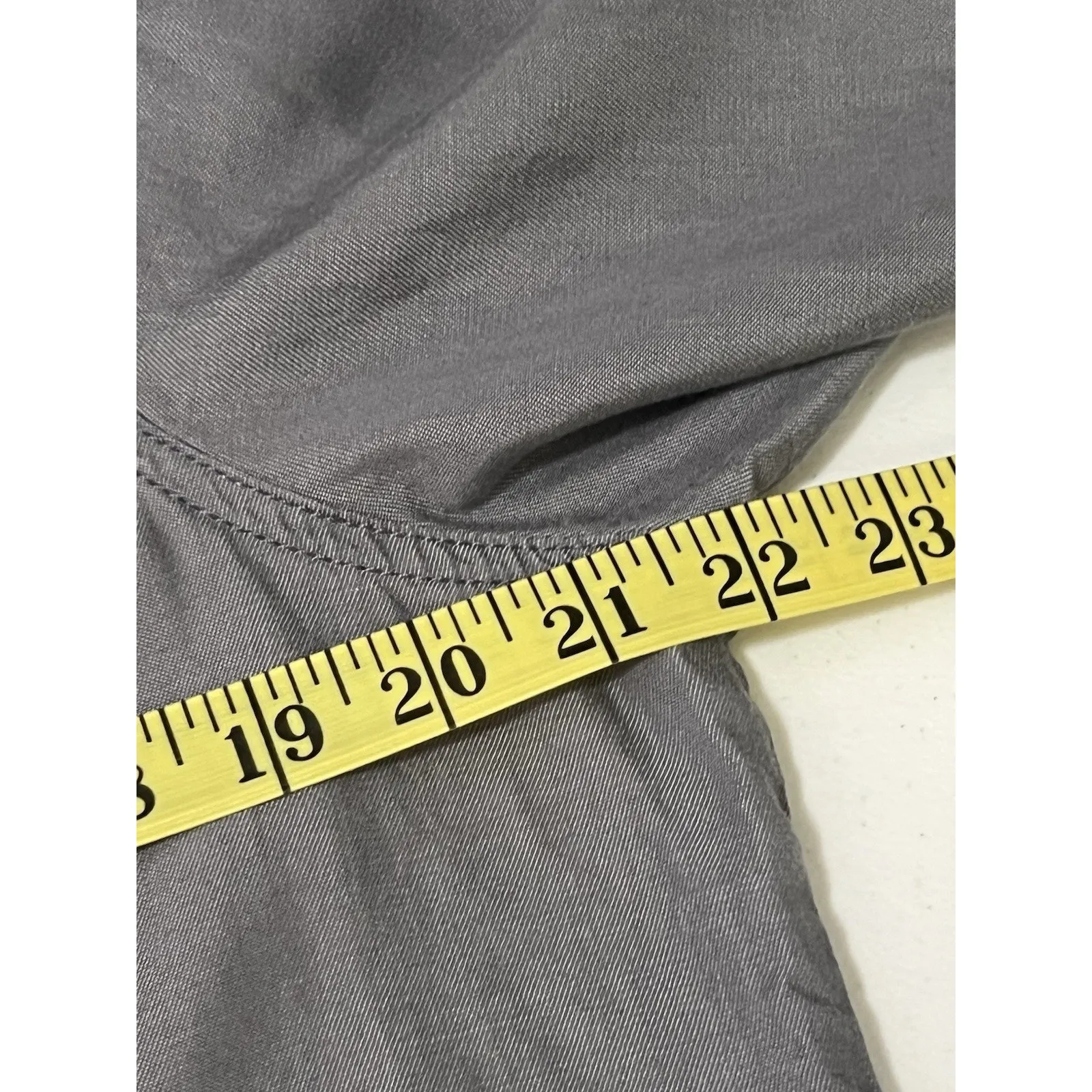 Tahari Women’s Grey Shacket Jacket Size Large Button Front Casual Outerwear - Image 7