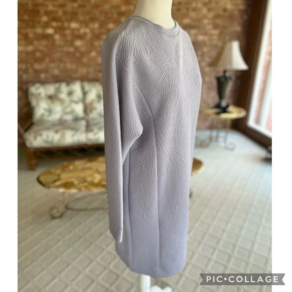 NWT Prologue Sweatshirt Dress Purple Lavendar Athleisure XS Oversized Casual mod - Image 12