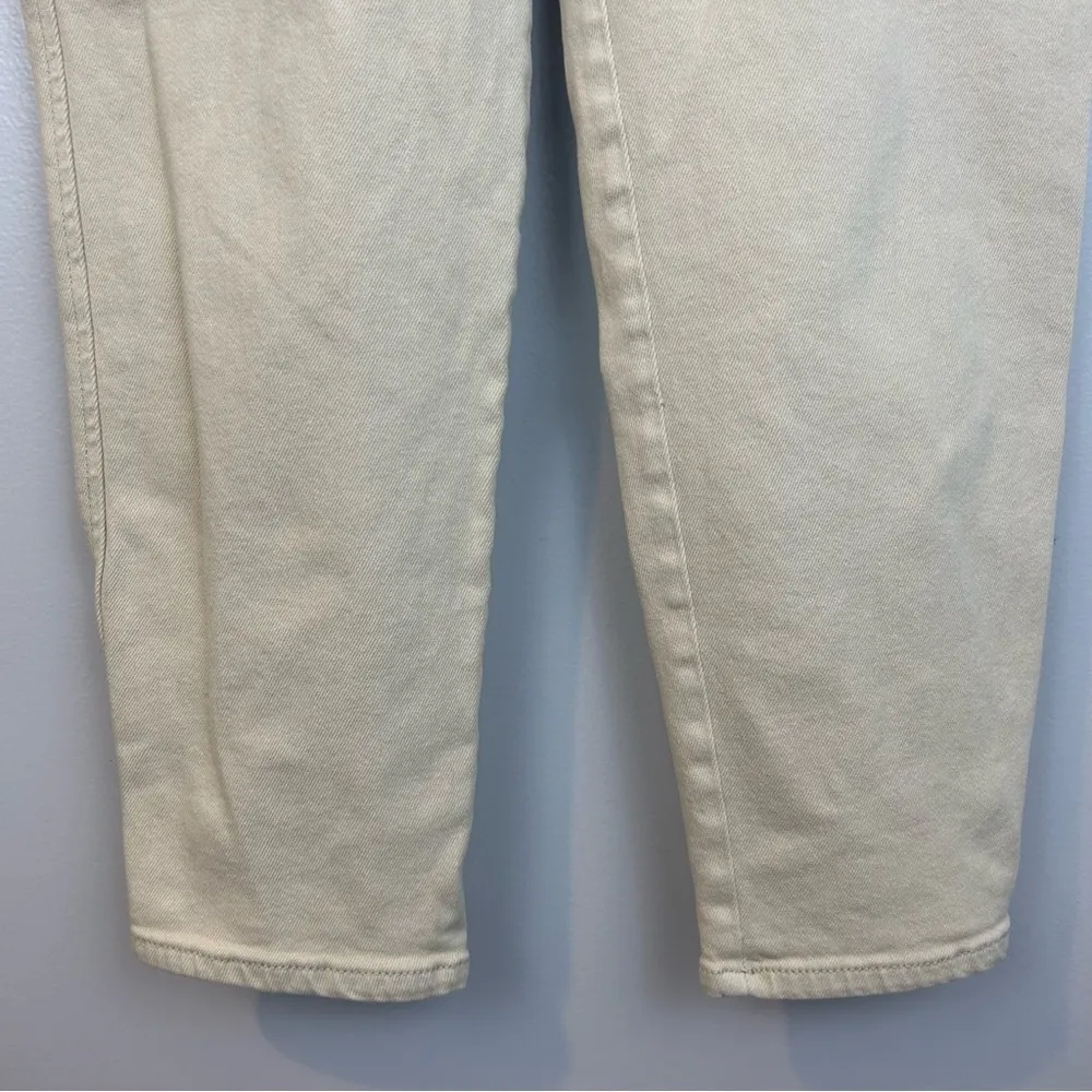 Wilfred Aritzia Cream Modern Cargo Utility Denim Pants Size 4 - Image 14