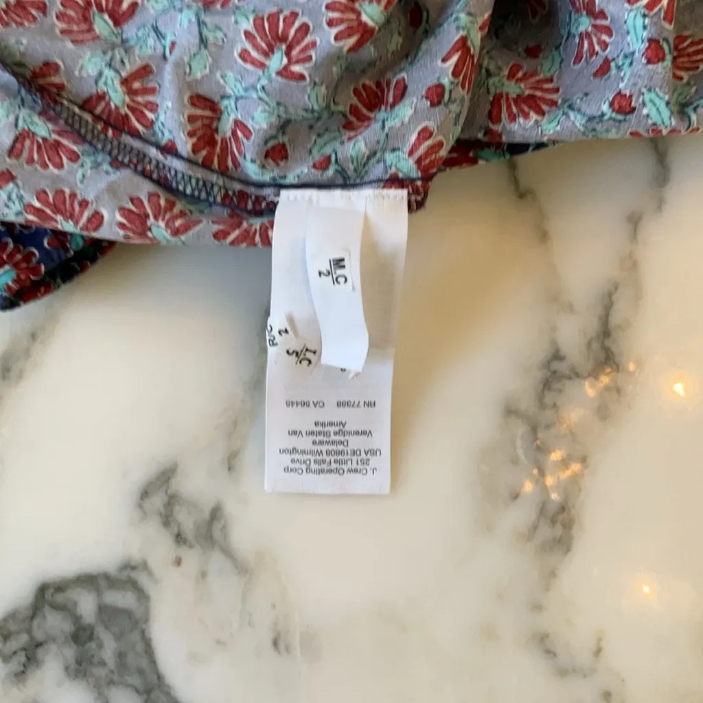 NWT J. Crew Factory Floral Smocked - Image 10