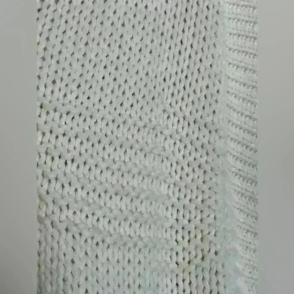 Belldini Ivory Cardigan Sweater (Y6) Size L - Image 4