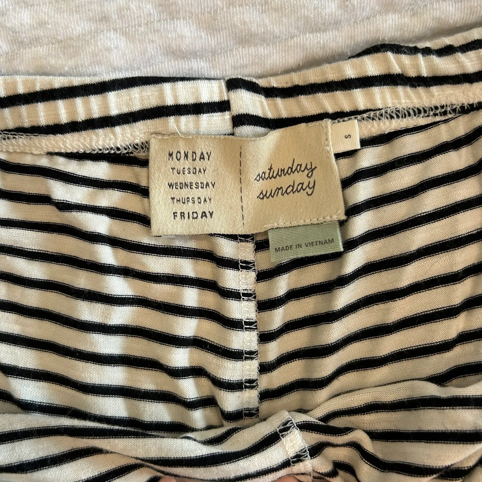 Striped Lemon PJ Shorts - Image 3