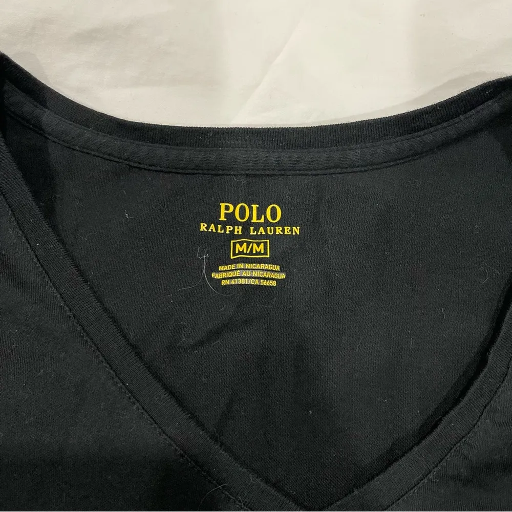 Polo V-Neck Tee Shirt - Image 2