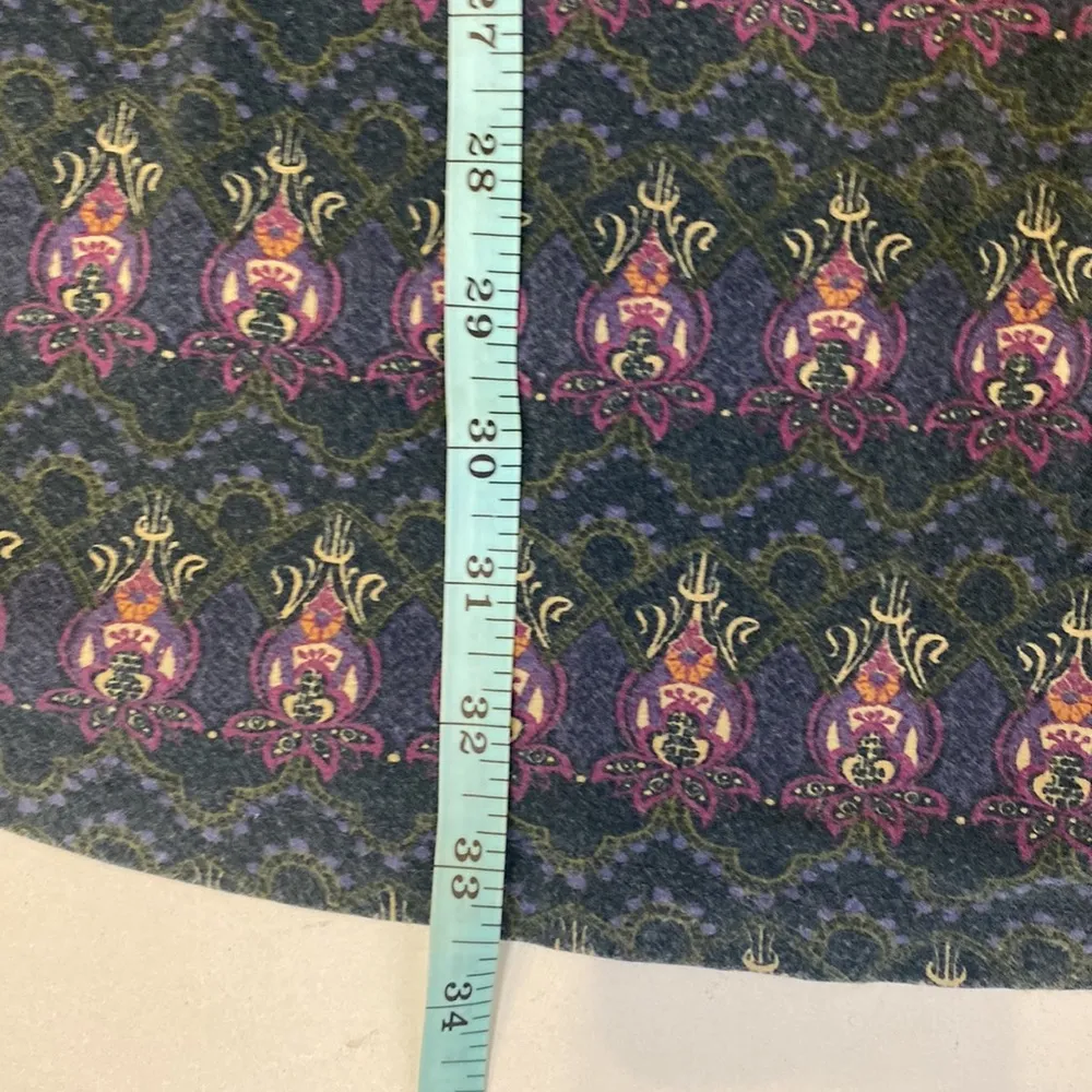 Mossimo Supply Co. Cap Sleeve Scoop Neck Stretchy Mini Dress Boho Print Sz Sm - Image 12