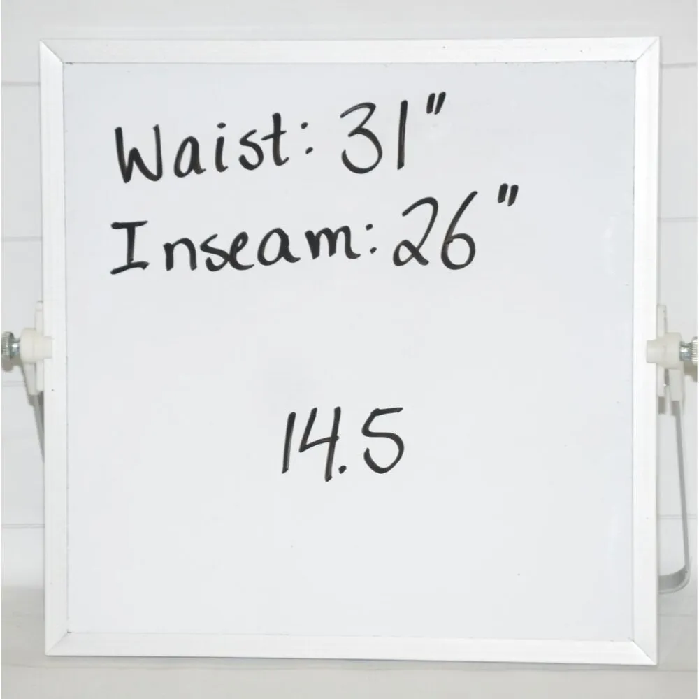 Banana Republic Black White Sloan Pants Size 6 Short Ankle Stretch Trousers - Image 11