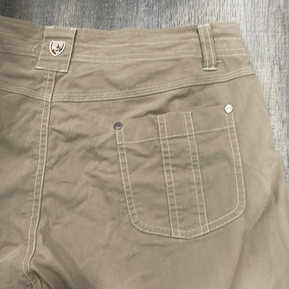 Kuhl Hiking Shorts Size 8 Tan - Image 3